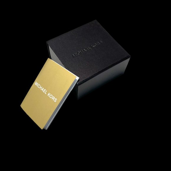 NIB Michael Kors Gold Tone/ Blue Arrow Open Cuff Lapis Stones Bracelet - Picture 13 of 13